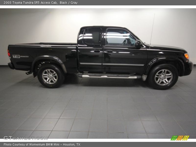 Black / Gray 2003 Toyota Tundra SR5 Access Cab