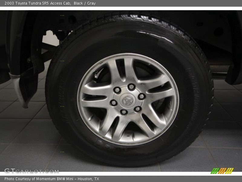 Black / Gray 2003 Toyota Tundra SR5 Access Cab