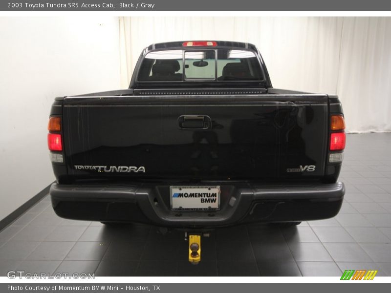 Black / Gray 2003 Toyota Tundra SR5 Access Cab