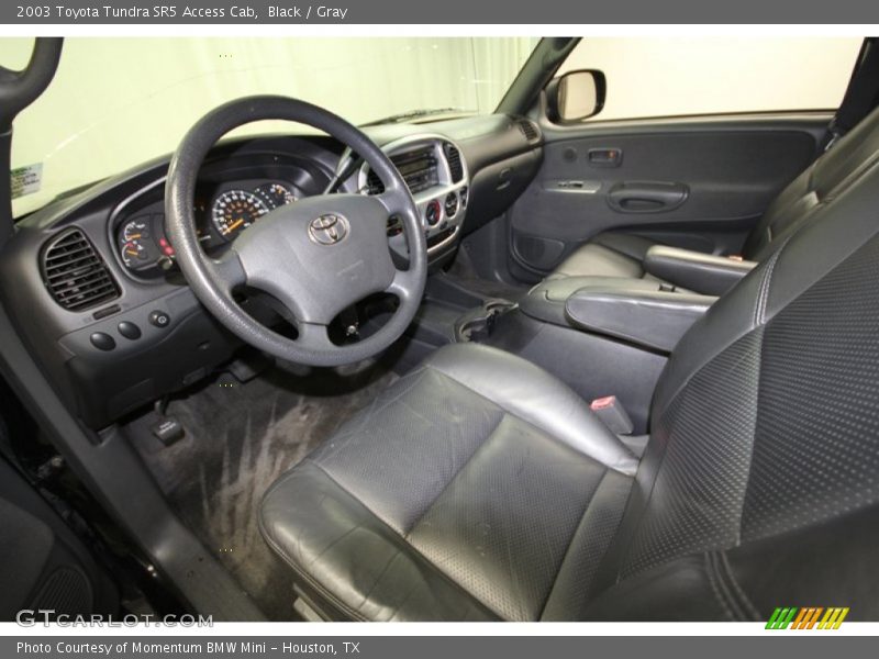 Black / Gray 2003 Toyota Tundra SR5 Access Cab
