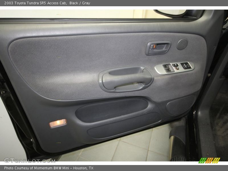 Black / Gray 2003 Toyota Tundra SR5 Access Cab