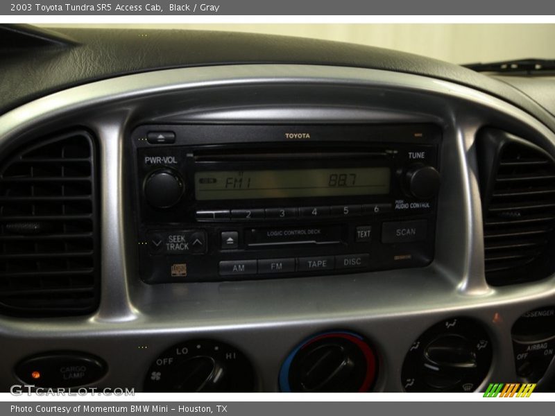 Black / Gray 2003 Toyota Tundra SR5 Access Cab