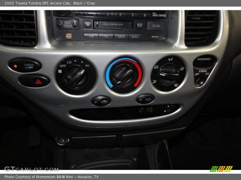 Black / Gray 2003 Toyota Tundra SR5 Access Cab