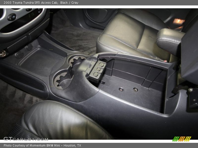 Black / Gray 2003 Toyota Tundra SR5 Access Cab