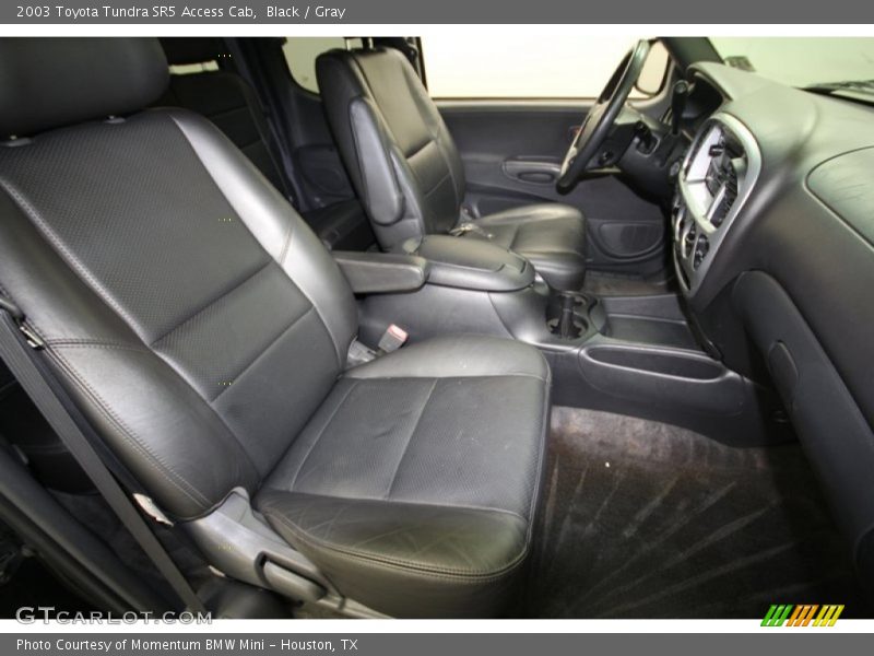Black / Gray 2003 Toyota Tundra SR5 Access Cab