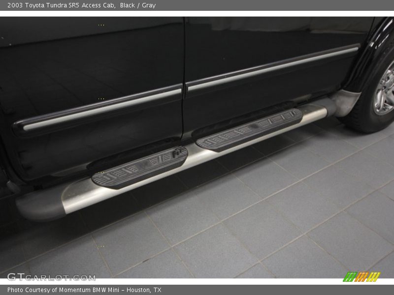 Black / Gray 2003 Toyota Tundra SR5 Access Cab