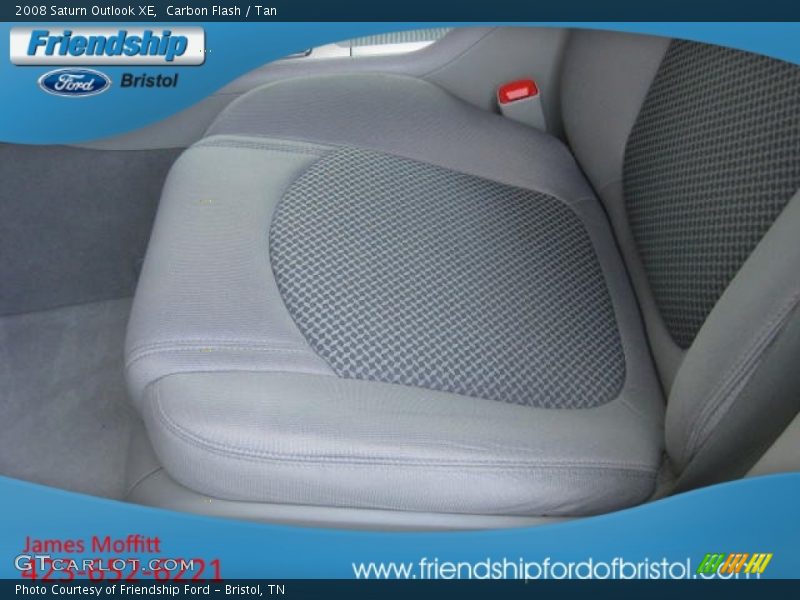 Carbon Flash / Tan 2008 Saturn Outlook XE