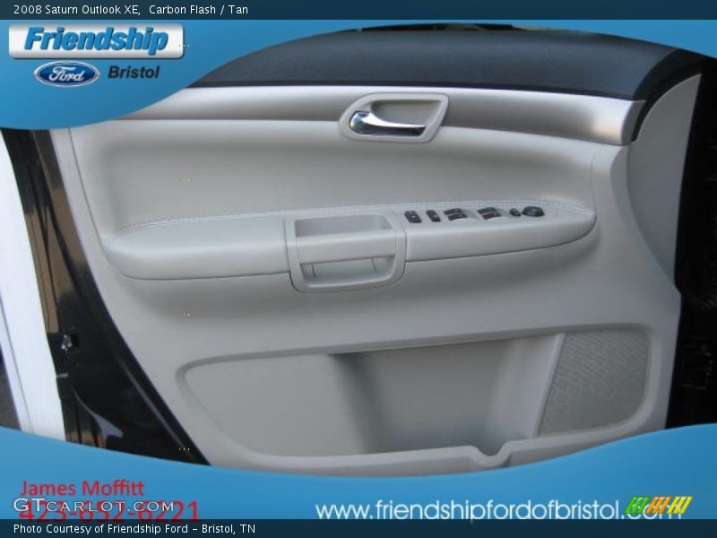 Carbon Flash / Tan 2008 Saturn Outlook XE