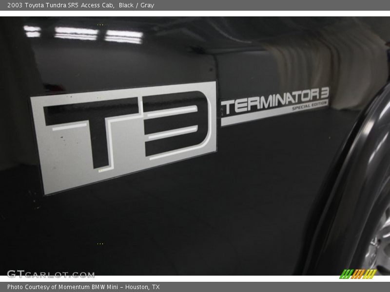 Black / Gray 2003 Toyota Tundra SR5 Access Cab