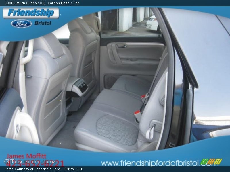Carbon Flash / Tan 2008 Saturn Outlook XE