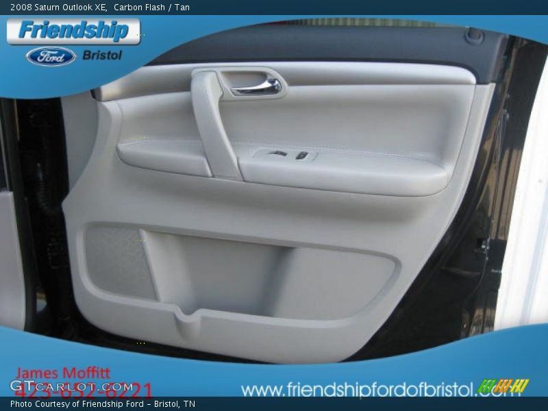 Carbon Flash / Tan 2008 Saturn Outlook XE
