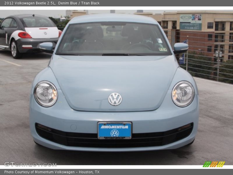 Denim Blue / Titan Black 2012 Volkswagen Beetle 2.5L
