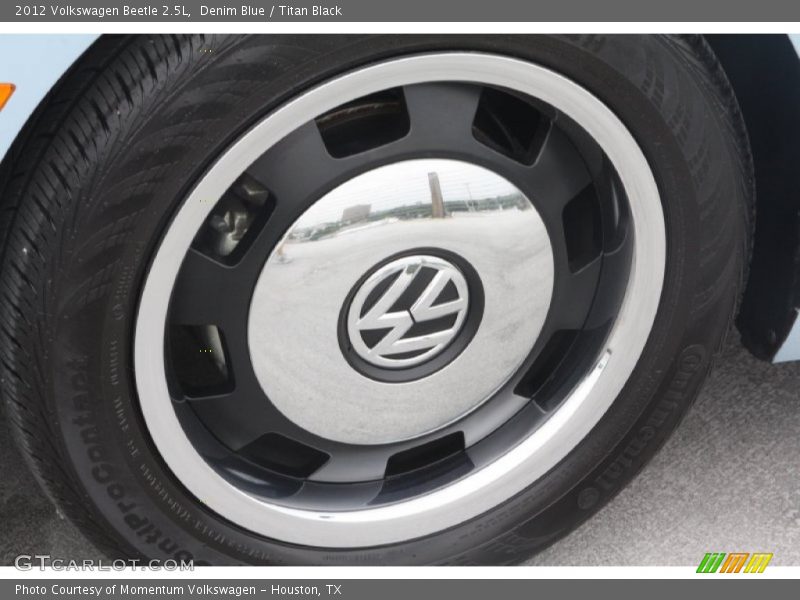 Denim Blue / Titan Black 2012 Volkswagen Beetle 2.5L