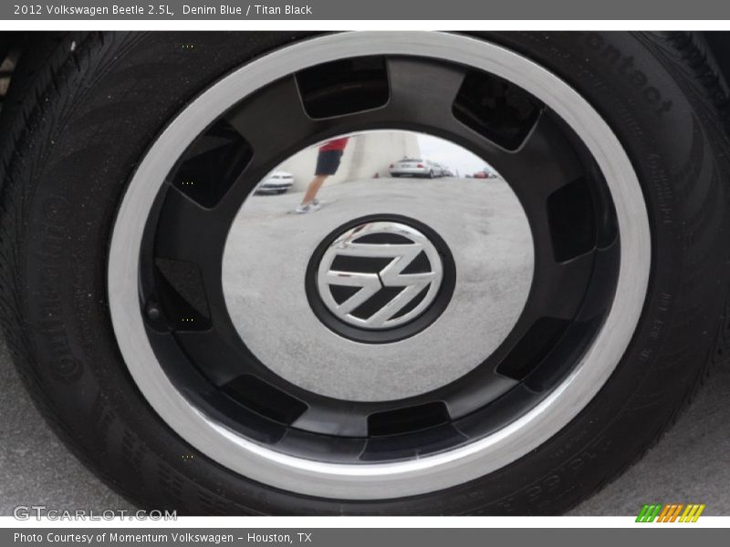 Denim Blue / Titan Black 2012 Volkswagen Beetle 2.5L