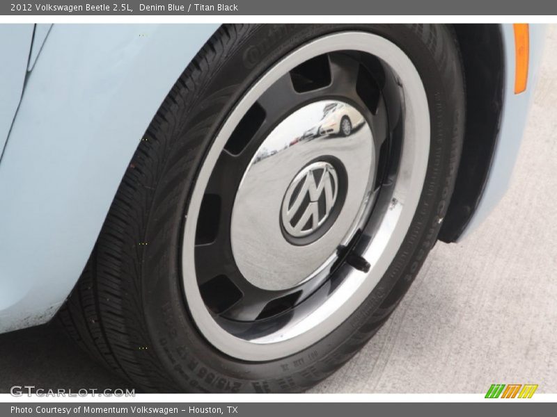 Denim Blue / Titan Black 2012 Volkswagen Beetle 2.5L