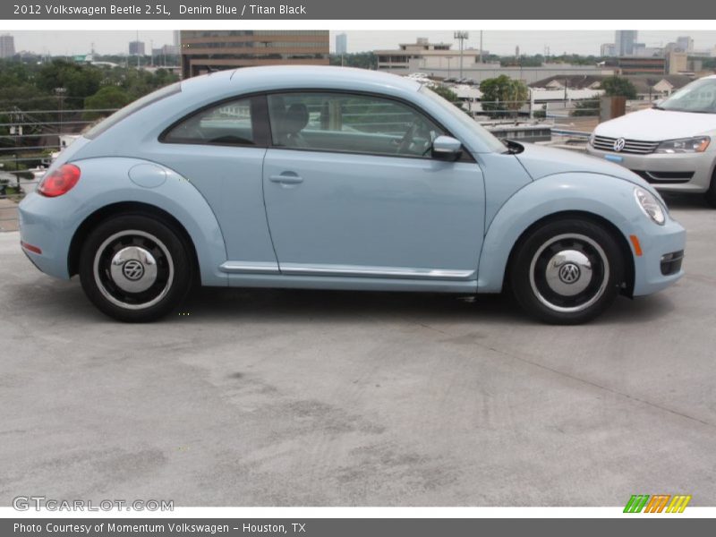 Denim Blue / Titan Black 2012 Volkswagen Beetle 2.5L
