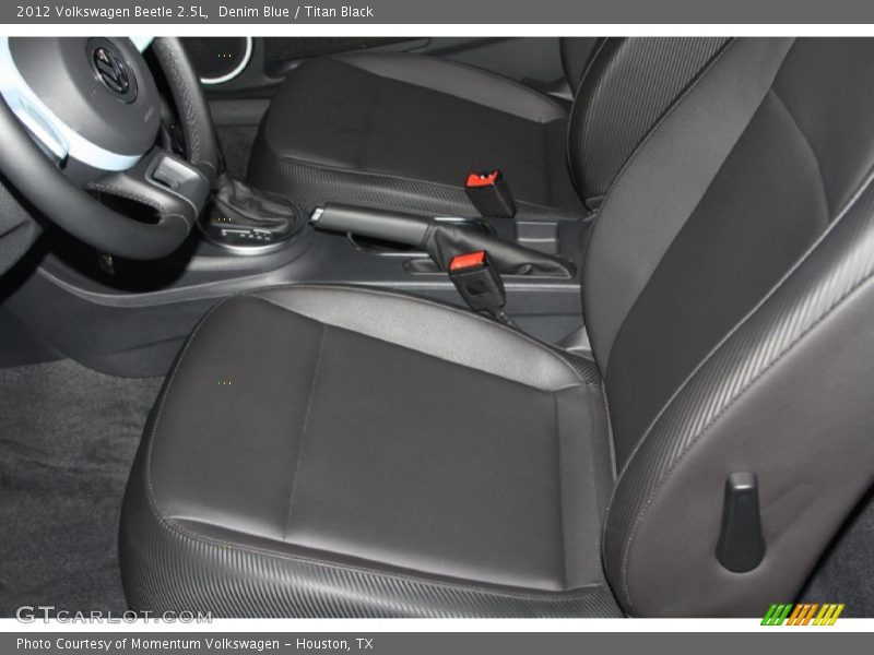 Denim Blue / Titan Black 2012 Volkswagen Beetle 2.5L