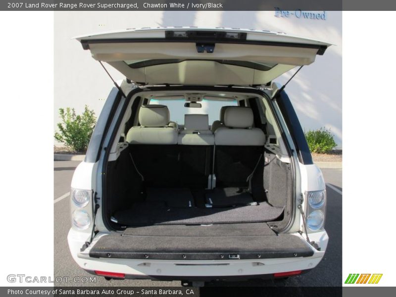 Chawton White / Ivory/Black 2007 Land Rover Range Rover Supercharged