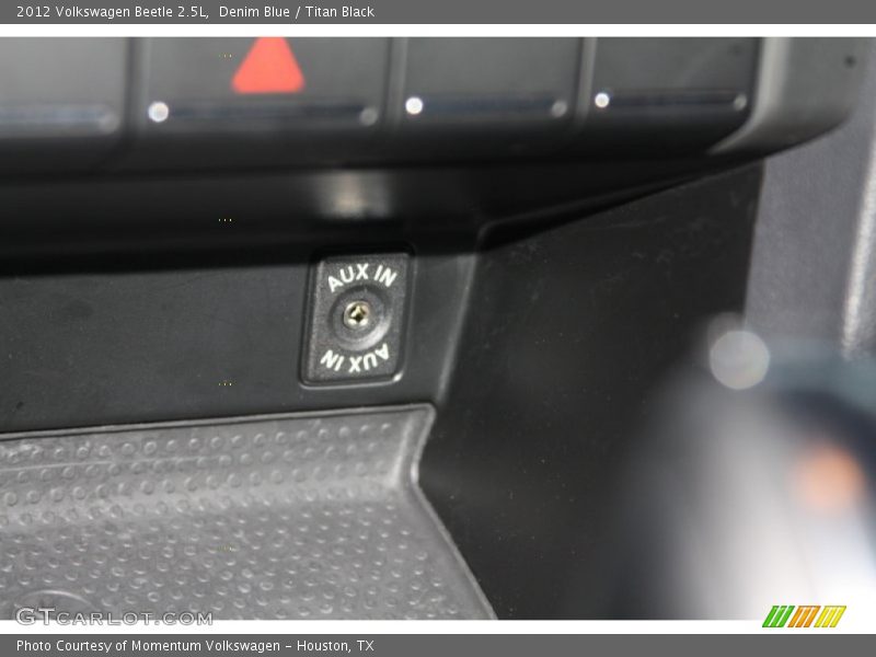 Denim Blue / Titan Black 2012 Volkswagen Beetle 2.5L