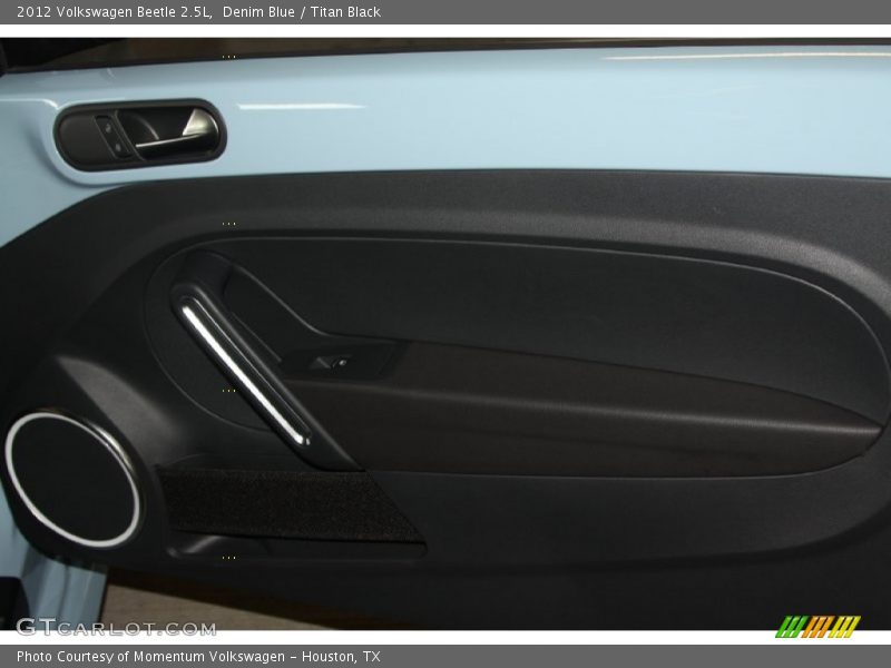 Denim Blue / Titan Black 2012 Volkswagen Beetle 2.5L