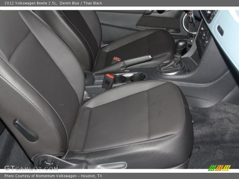 Denim Blue / Titan Black 2012 Volkswagen Beetle 2.5L