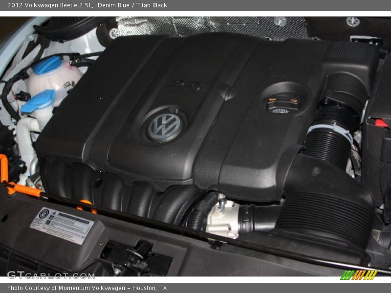 Denim Blue / Titan Black 2012 Volkswagen Beetle 2.5L