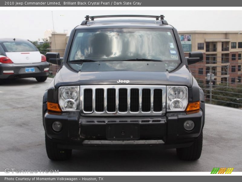 Brilliant Black Crystal Pearl / Dark Slate Gray 2010 Jeep Commander Limited