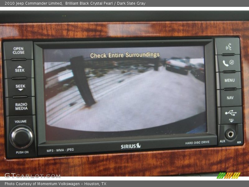 Brilliant Black Crystal Pearl / Dark Slate Gray 2010 Jeep Commander Limited