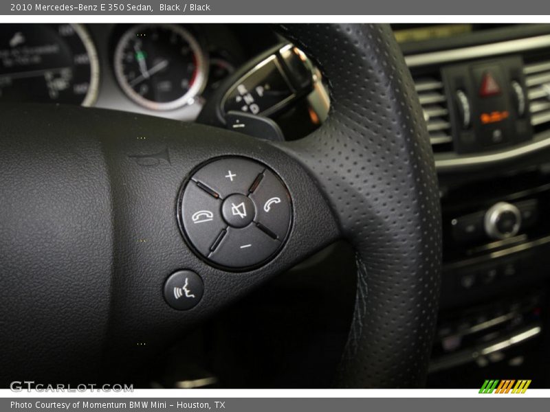 Black / Black 2010 Mercedes-Benz E 350 Sedan