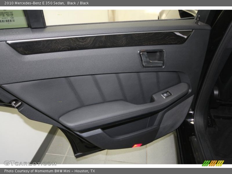 Black / Black 2010 Mercedes-Benz E 350 Sedan