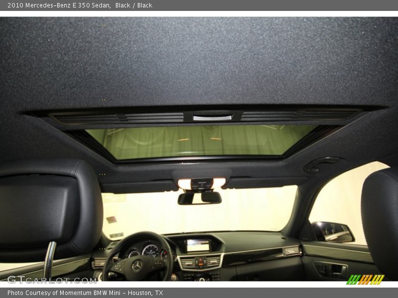 Black / Black 2010 Mercedes-Benz E 350 Sedan