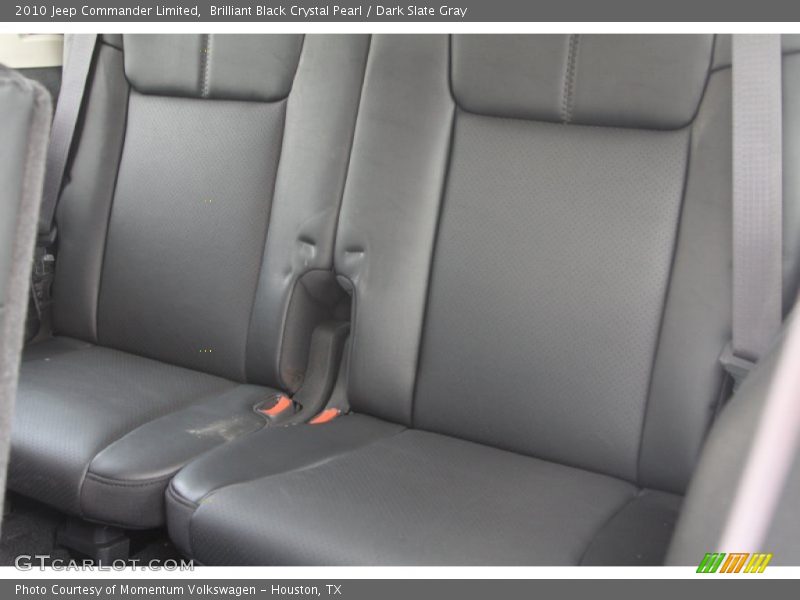 Brilliant Black Crystal Pearl / Dark Slate Gray 2010 Jeep Commander Limited