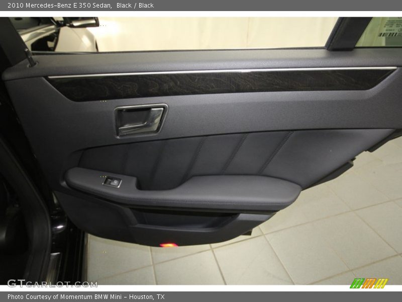 Black / Black 2010 Mercedes-Benz E 350 Sedan