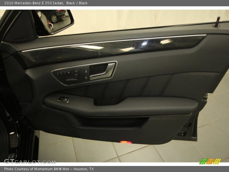 Black / Black 2010 Mercedes-Benz E 350 Sedan
