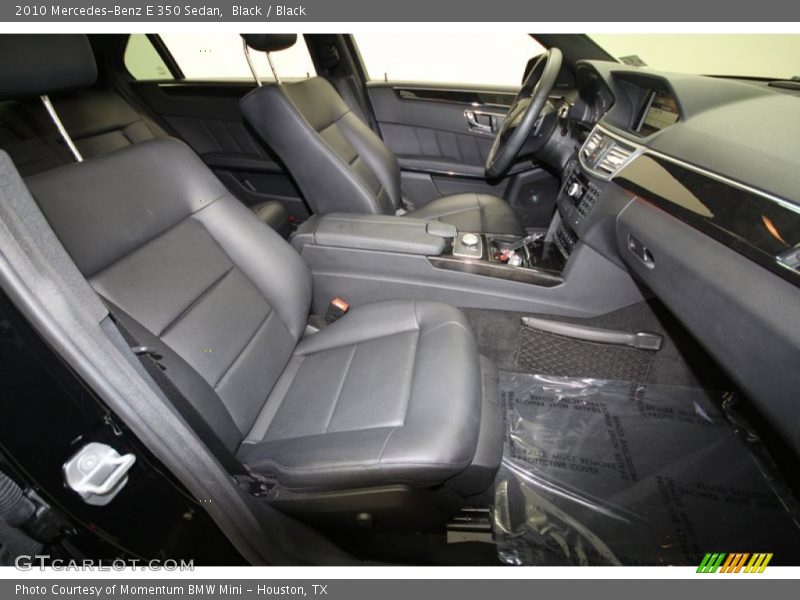 Black / Black 2010 Mercedes-Benz E 350 Sedan
