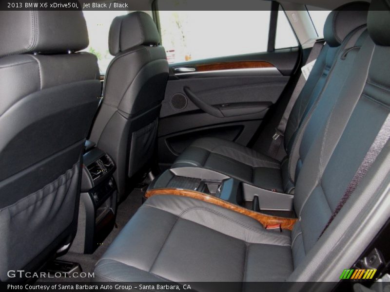 Rear Seat of 2013 X6 xDrive50i