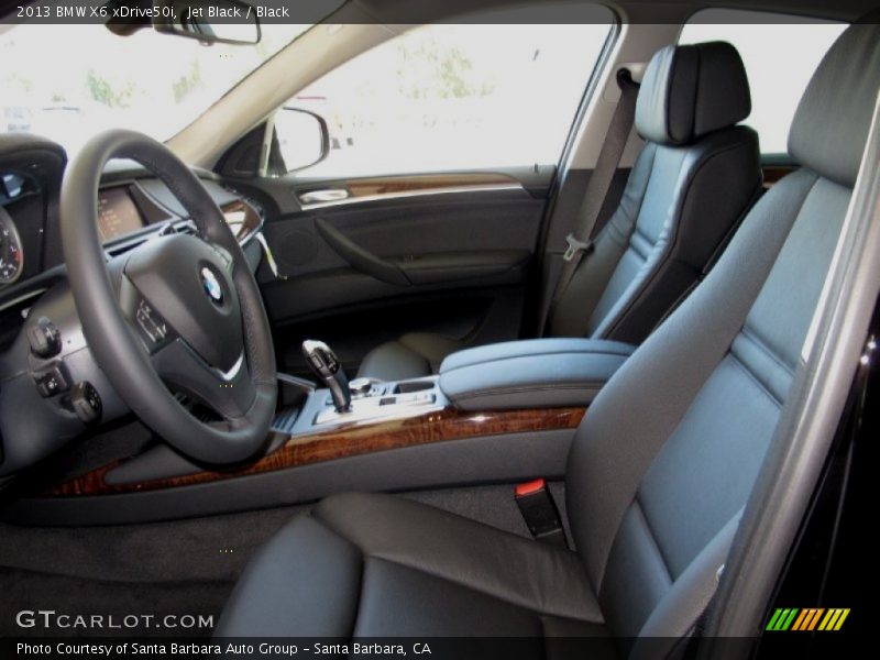  2013 X6 xDrive50i Black Interior