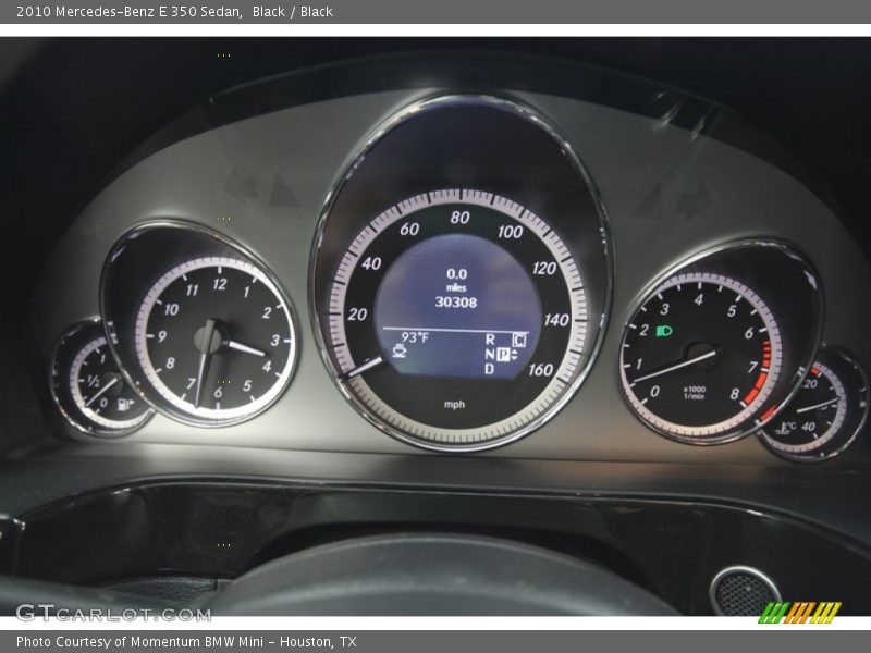 Black / Black 2010 Mercedes-Benz E 350 Sedan