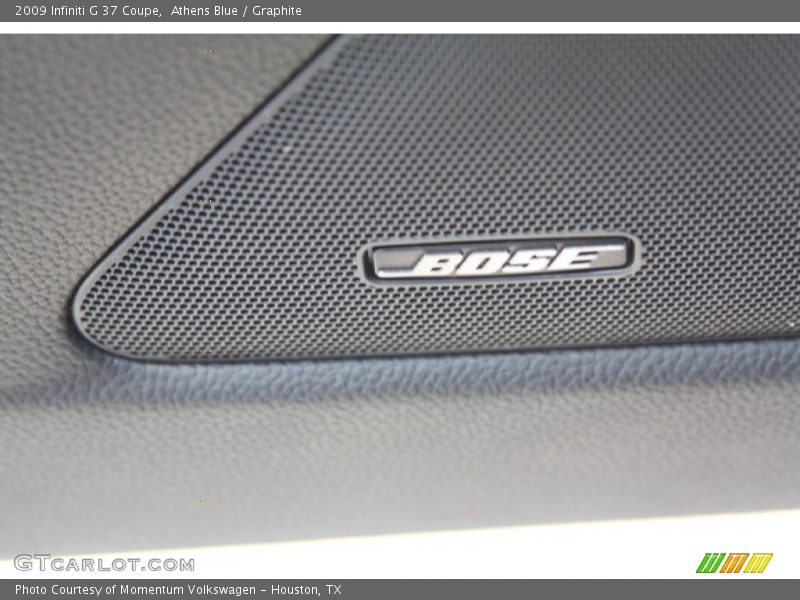 Athens Blue / Graphite 2009 Infiniti G 37 Coupe