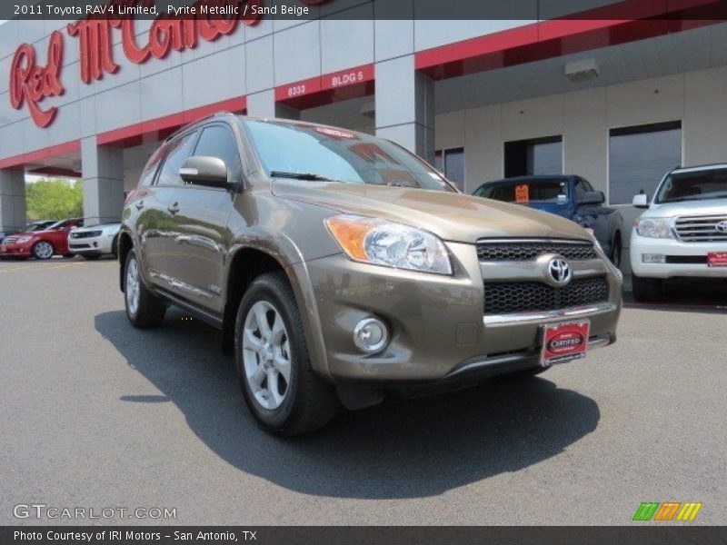 Pyrite Metallic / Sand Beige 2011 Toyota RAV4 Limited