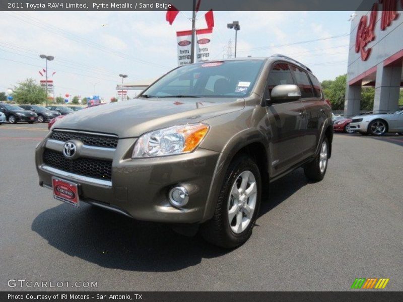 Pyrite Metallic / Sand Beige 2011 Toyota RAV4 Limited