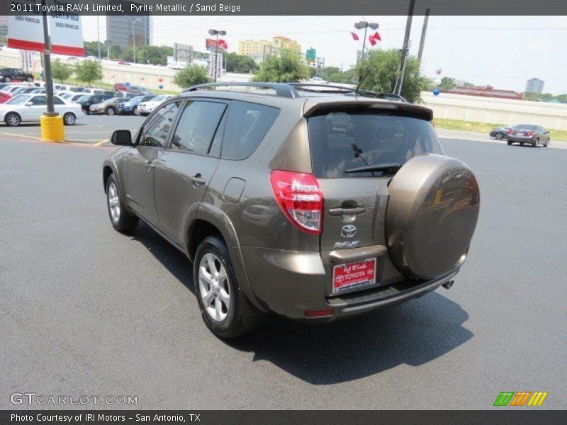 Pyrite Metallic / Sand Beige 2011 Toyota RAV4 Limited