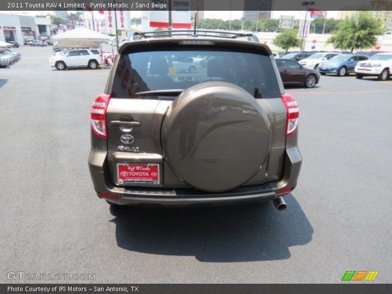 Pyrite Metallic / Sand Beige 2011 Toyota RAV4 Limited