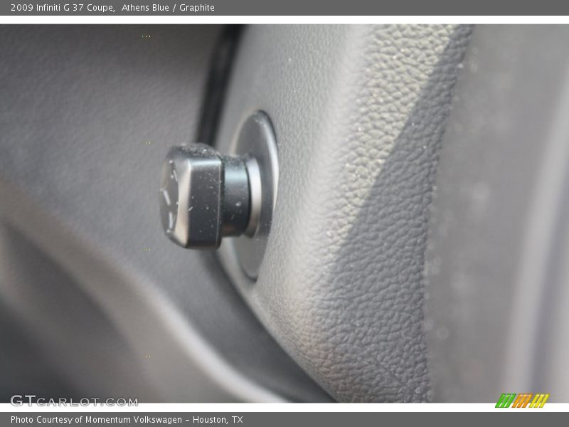 Athens Blue / Graphite 2009 Infiniti G 37 Coupe