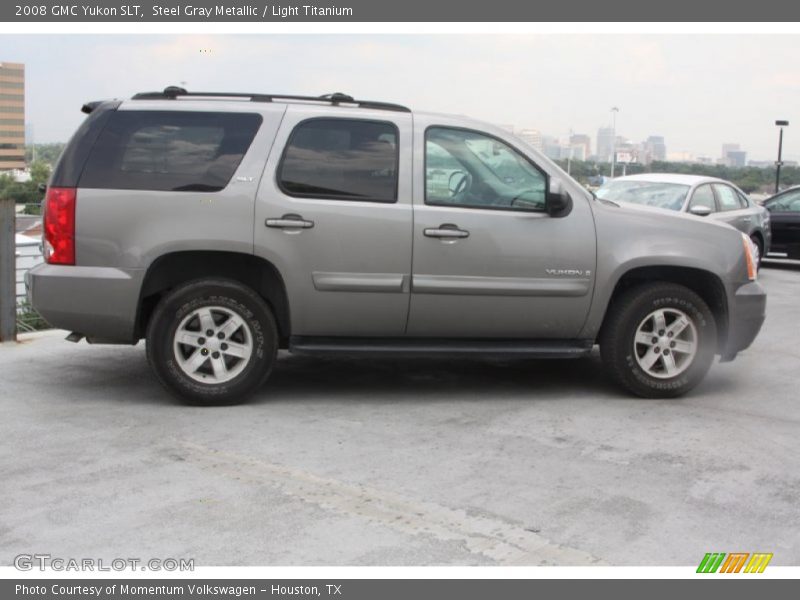 Steel Gray Metallic / Light Titanium 2008 GMC Yukon SLT