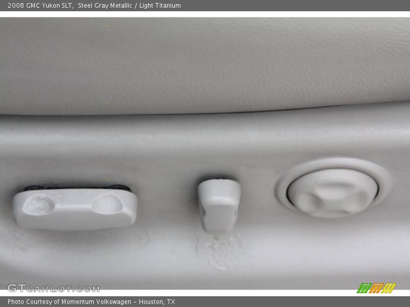 Steel Gray Metallic / Light Titanium 2008 GMC Yukon SLT