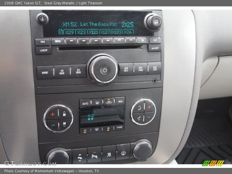 Steel Gray Metallic / Light Titanium 2008 GMC Yukon SLT