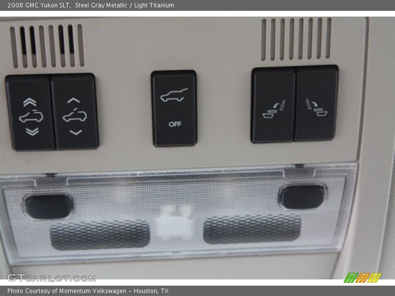 Steel Gray Metallic / Light Titanium 2008 GMC Yukon SLT