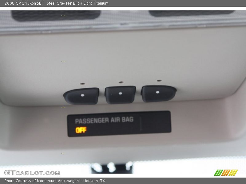 Steel Gray Metallic / Light Titanium 2008 GMC Yukon SLT