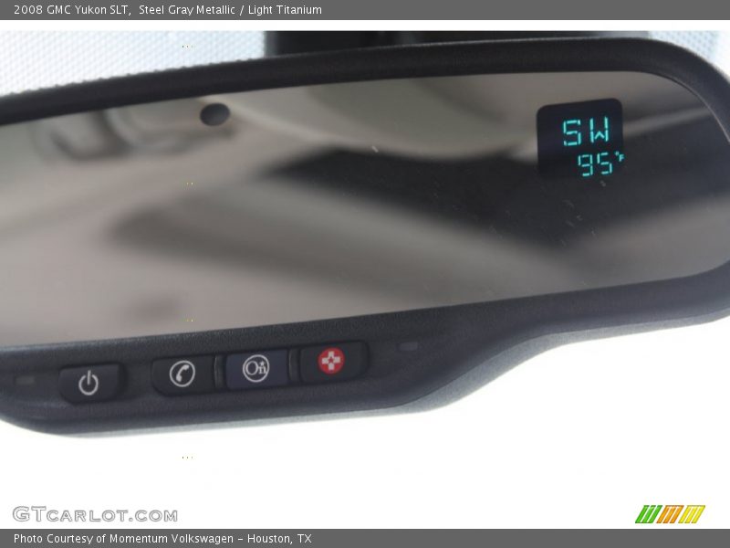 Steel Gray Metallic / Light Titanium 2008 GMC Yukon SLT